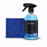 Deturner Ceramic Detailer 500 ml + Pearl Microfiber - Set Intretinere Protectii Ceramice