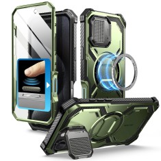 Husa pentru iphone 16 pro max + folie - i-blason armorbox - guldan foto