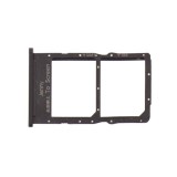 Suport SIM Huawei P40 Lite (4G), Negru, Dual SIM, Slot Cititor Cartela SIM