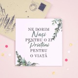 Felicitare - Prieteni si nasi | WonderStore