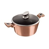 Oala cu capac 28 cm, BerlingerHaus, Rose Gold, BH/1516N