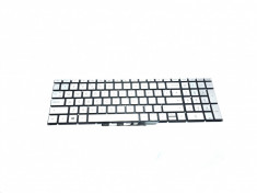 Tastatura Laptop HP Pavilion 15-DB iluminata argintiu foto