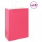 vidaXL Pungi de h&acirc;rtie 50 buc cu m&acirc;nere roz 32x17x44 cm 4101664