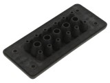 Garnitură Neagră cu 17 Orificii 40-90&deg;C