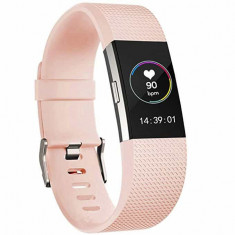 Curea pentru Fitbit Charge 2, marimea L, Crem