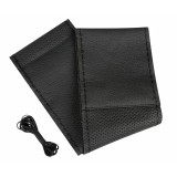 Husa volan piele Sport - Lampa - L - &Oslash; 37-39cm - Negru Garage AutoRide
