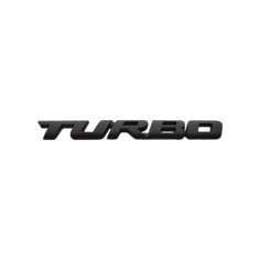 Ornament metalic &quot;TURBO&quot; 13cmx1.8cm Cod: JS-13 Automotive TrustedCars