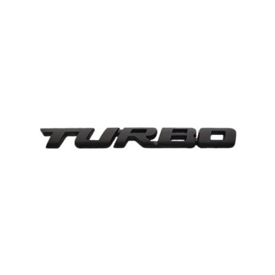 Ornament metalic &amp;quot;TURBO&amp;quot; 13cmx1.8cm Cod: JS-13 Automotive TrustedCars foto