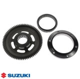 Kit cuplaj electromotor (bendix) + roata dintata original ATV Suzuki LT-A 700 Kingquad (05-08) - LT-A 750 Kingquad AXI (08-23)