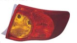 Stop spate lampa Toyota Corolla (E14) 03.2007-06.2010; TYC 1111215012 partea Dreapta exterior, fara suport becuri