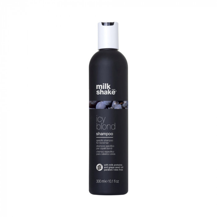 Sampon cu pigment pentru tonuri reci, Milk Shake, Icy Blond Shampoo, 300ml