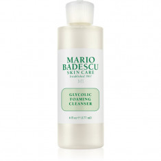 Mario Badescu Glycolic Foaming Cleanser gel spumant de curatare pentru definirea pielii 177 ml