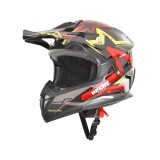 Cumpara ieftin Casca moto ATV integrala HECHT 55915S, STARS design, material ABS, marime S 55-56 cm, multicolor