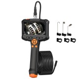 Cumpara ieftin Camera Endoscopica 1080P HD, Ecran 4.2 inch, Cablu 5M, 8 LED-uri, Zoom, IP67, Baterie 2000mAh, USB-C, Accesorii Incluse, Negru