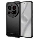 Husa pentru Xiaomi 15 Ultra, OEM, Carbon, Neagra