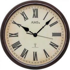 Ceas de perete AMS 5977, D42 cm Quartz foto