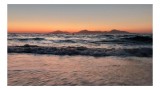 Tablou Canvas Amurg Marin Calm Ocean Reflexie Natură, 39 x 26 cm, CMCLASS
