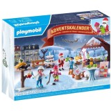 Playmobil my Life - Calendar de Craciun, Targul de Craciun