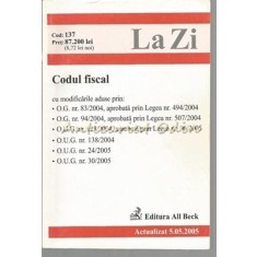 Codul Fiscal - Mai 2005