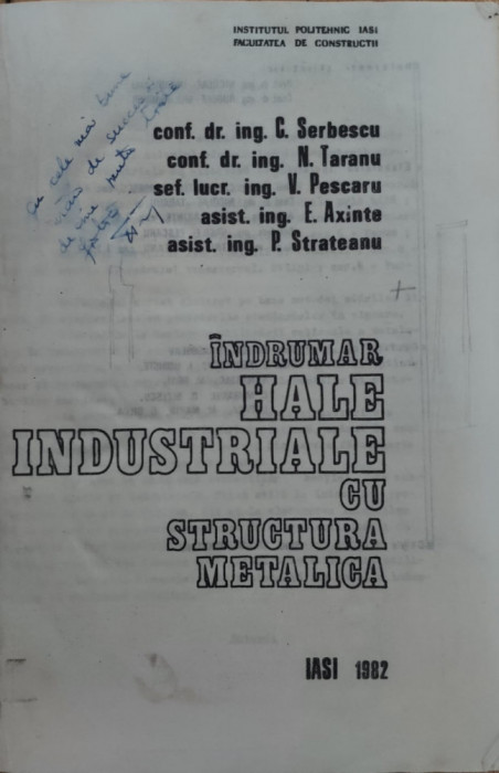 Indrumar Hale Industriale Cu Structura Metalica - Colectiv ,558031