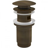 Ventil Lavoar Bronz Antichizat Click Clack 5/4&quot; Preaplin Alcaplast A392 Antic Dop Mare Alama Filet Sifon