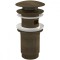Ventil lavoar bronz antichizat CLICK CLACK 5/4&amp;quot; cu preaplin