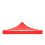 Prelat&Auml; copertin&Auml; acoperi&Egrave; cort tip pavilion 1.9 x 1.9 m, oxford 700d, cauciucat, impermeabil&Auml; &acirc; ro&Egrave;u
