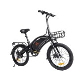 Bicicletă electrică KuKirin V1 Pro, Acumulator 7.5Ah, Anvelope de 20 inch, Viteză maximă de 45 km/h.
