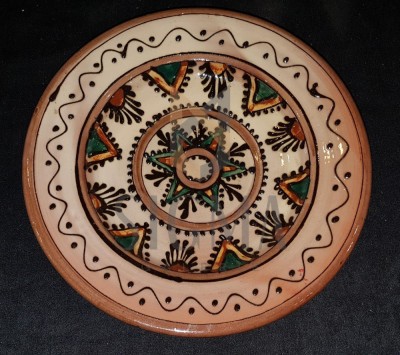 VAS DECORATIV CERAMICA - TRADITIONAL, DIAMETRU 23 CM foto