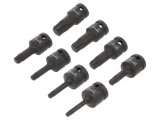 Set chei Torx tubulară cu impact 8 bucăți