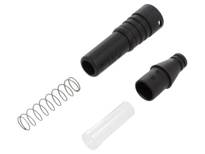 Conector carcasă neagră 52mm 32A foto