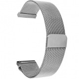 Curea Ceas Tactical 640 Loop Magnetic Stainless Steel Band pentru Xiaomi Mi Watch, Argintie