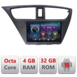 Navigatie Honda Civic 2012-2016 C-civic Octa Core cu Android Radio Bluetooth Internet GPS WIFI 4+32GB CarStore Technology