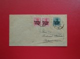 1918 - PLIC FILATELIC - OCUPATIA GERMANA IN ROMANIA - MVIR - STAMPILA - BUKAREST