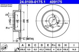 Disc frana ATE 24.0109-0175.1