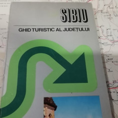 myh 63 - 70 - SIBIU - GHGID TURISTIC - EDITIE 1979 - PIESA DE COLECTIE
