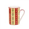 Cana din portelan, Motive florale, 266 ml, MB290