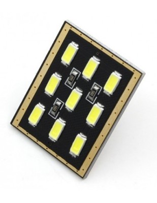 Led auto T10 Canbus tip placa cu 9 SMD 5730 fara polaritate foto