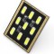 Led auto T10 Canbus tip placa cu 9 SMD 5730 fara polaritate