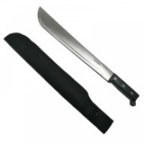 Cumpara ieftin Maceta Otel Inoxidabil 54cm, Lama 42cm, Argintiu, Vanatoare, Pescuit, Camping, Drumetie, Rezistenta la Rugina, ideallstore