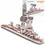 SET DE BLOCURI DE CONSTRUCȚIE PENTRU COPII MODEL MILITAR PORTOAVI