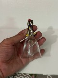 CLOPOTEL CRISTAL + Miniatura ARGINT CLOWN - RECUERDO - Italy - Vintage !, Clopot