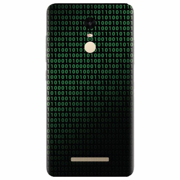 Husa silicon pentru Xiaomi Remdi Note 3, Binary Code