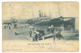 4805 - BRAILA, Harbor, Ships, Romania - old postcard - used - 1906