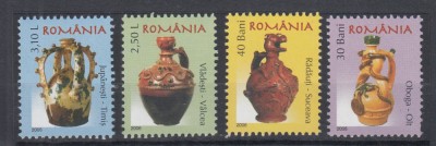 ROMANIA 2006 LP 1717 CERAMICA ROMANEASCA II ULCIOARE NUNTA SERIE MNH foto
