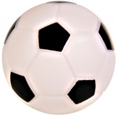 Jucărie Minge Fotbal 10 cm Vinil cu Sunet 3436