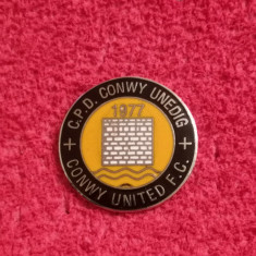 Insigna fotbal - CONWY UNITED FC (Tara Galilor)
