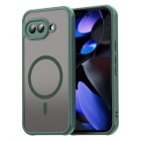 Husa Google Pixel 9a Asteroid GSM HaloFrost II MagSafe, verde