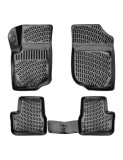 Set covorase auto din cauciuc tip tavita Peugeot 207 2006-2014