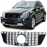 Grila sport neagra lucioasa potrivita pentru Mercedes ML W164 Facelift 2008-2011 Performance AutoTuning